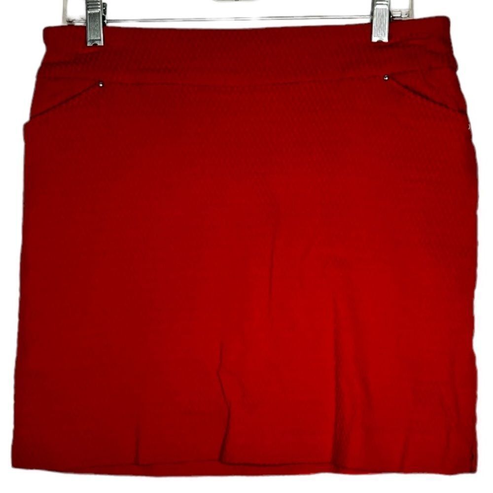 Westport Red Mini Skirt nwot‎